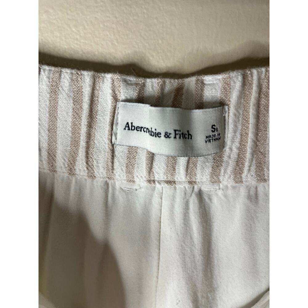 Abercrombie & Fitch Stripped Linen trousers - S - Picture 6 of 10